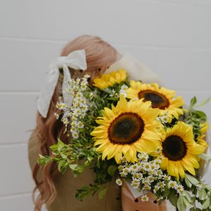 Sunflower Valentine's Day Bouquet