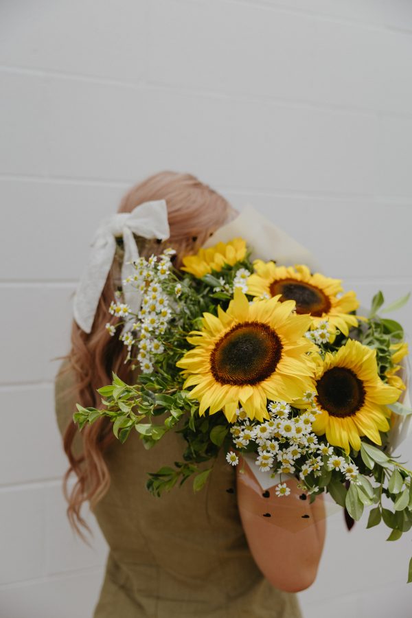 Sunflower Valentine's Day Bouquet