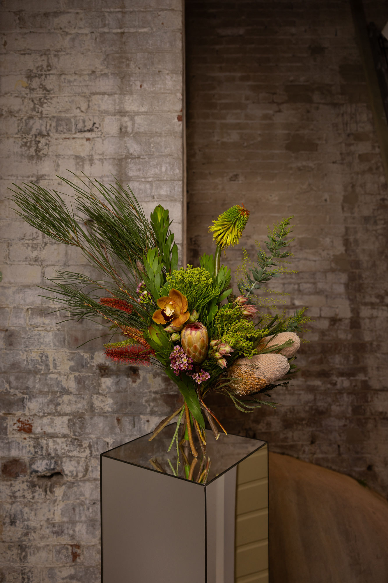 Botanical wild native bouquet, The Bloom Room Townsville